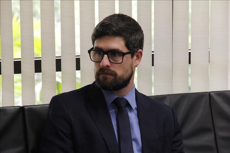 O Secretário Executivo da Atricon, Filipe Radajeski